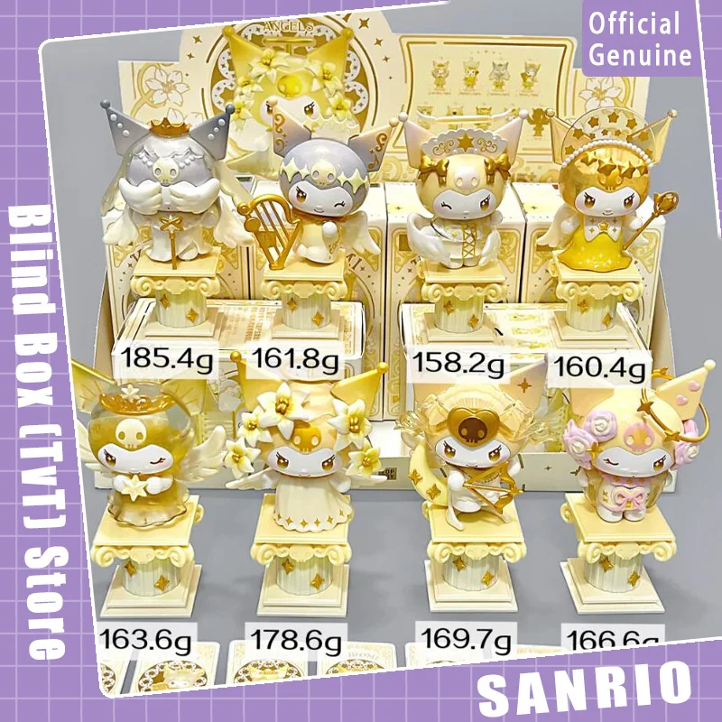 

TOPTOY Authentic Sanrio Kuromi Angels Series Blind Box Collectible Anime Figurine Desktop Decor Gift For Kids Anime Lovers