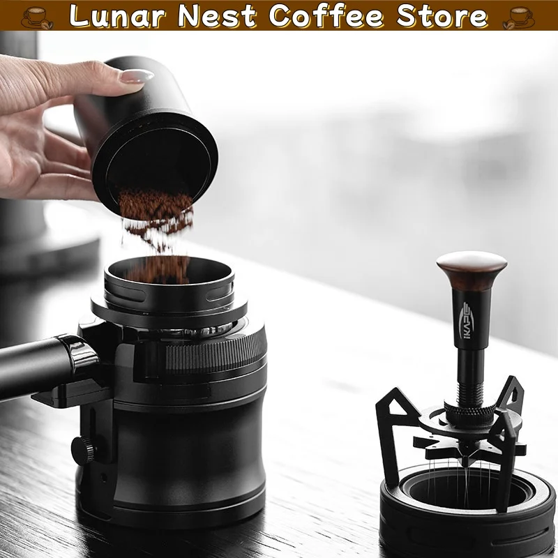 New Ikape Retractable Needle Wdt Tool Espresso Coffee Powder Stirrer For Home Barista Gift For Coffee Lovers Home Office Cafe