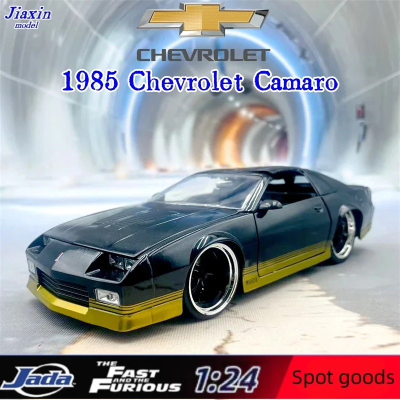 jada 1/24 Chevrolet Camaro 1985 Hardtop Convertible car alloy model children's gift collection