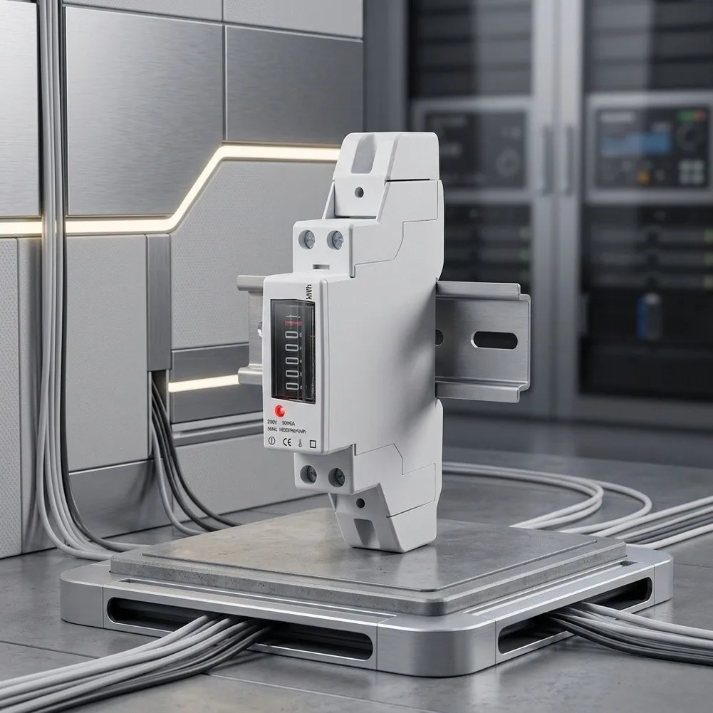 DDSU5886 AC 1-Phase Meter Designed for Sub-Metering with Mechanical Counter and LED Indicator 220V 5(80) 1 62053-21