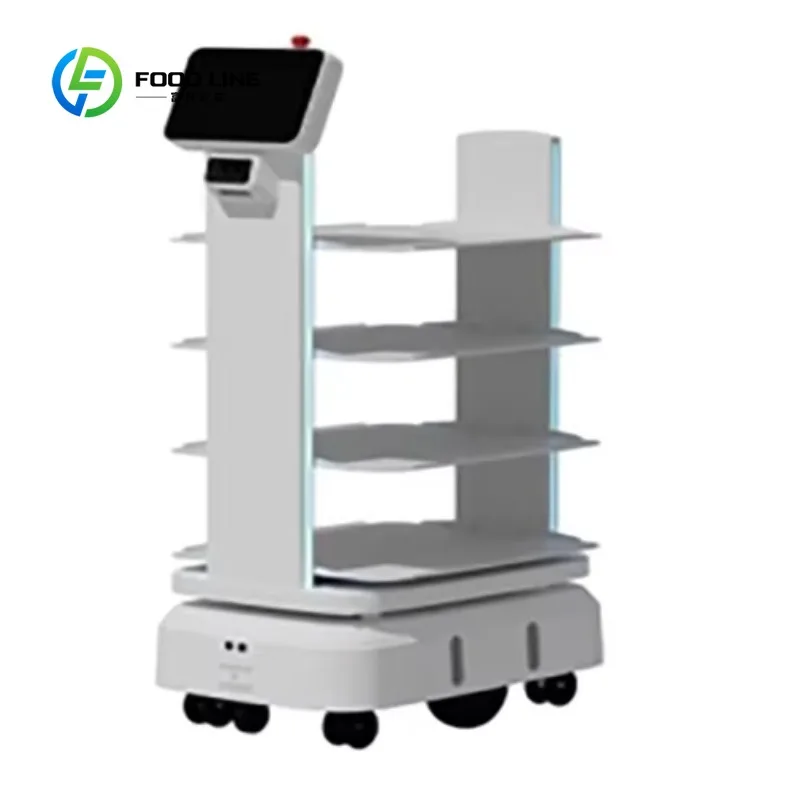Heavy Duty Factory Transfer Robot Industrial Goods Conveyor Vehicle Precision Positioning Collision Smart Control Customized