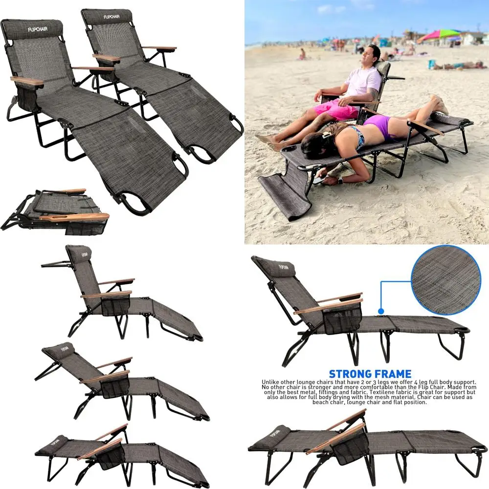 كرسي صالة تسمير الوجه قابل للطي مع فتحات للذراع والوجه، دعم 4 أرجل، قماش نسيج، 6 أوضاع قابلة للتعديل، للخارج