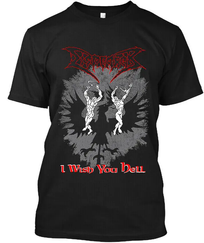 NEW POPULAR Dismember I Wish You Hell Swedish Music Vintage Logo T SHIRT S 4XL