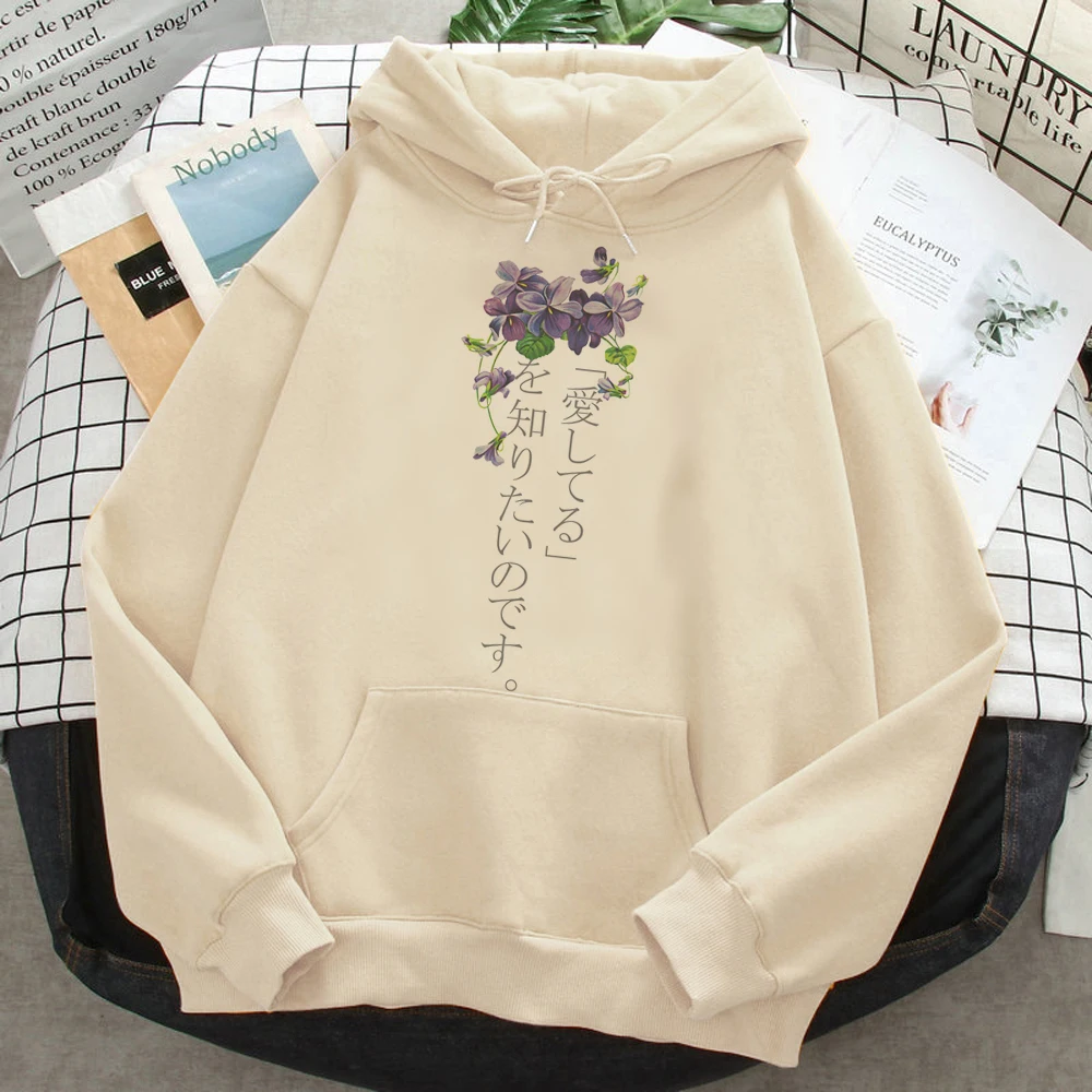 Violet Evergarden hoodies women Korean style harajuku anime 90s sweatshirts female graphic clothing