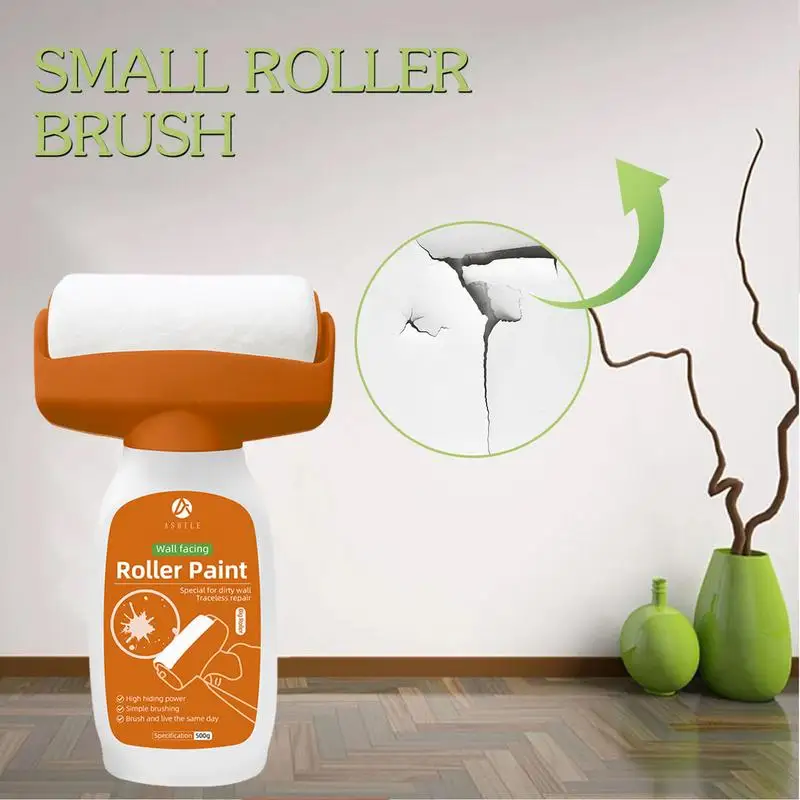 Wall Patching Brush with 500g Quick Dry Small Wall Repair Paste Roller
