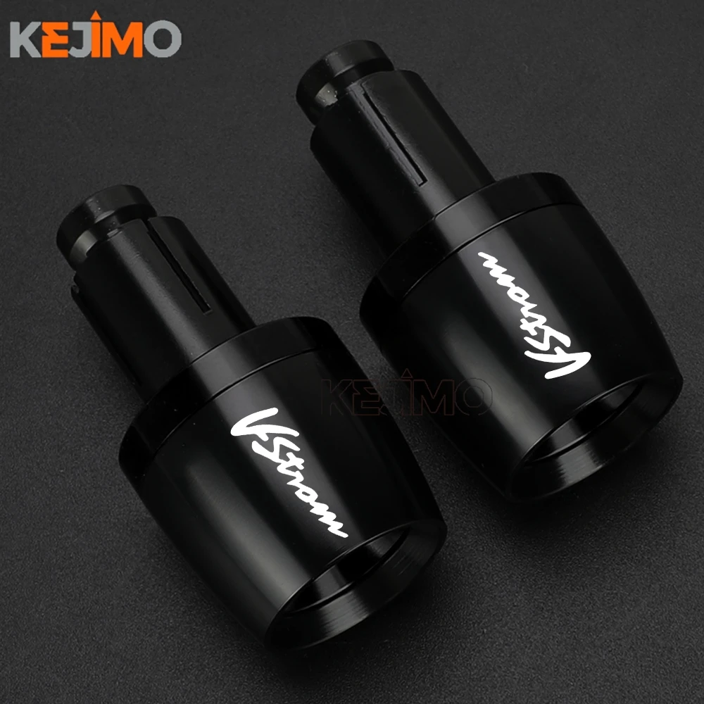 

Motorcycle 7/8" 22mm Handlebar Grips End Handle Bar Cap End Plug For Suzuki DL250 DL650 DL1000 V-STROM VSTROM DL 250 650 1000