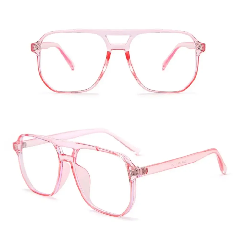 Monture de lunettes d'ordinateur transparente pour hommes et femmes, lunettes carrées anti-lumière bleue, lunettes bloquant les lunettes, lunettes optiques