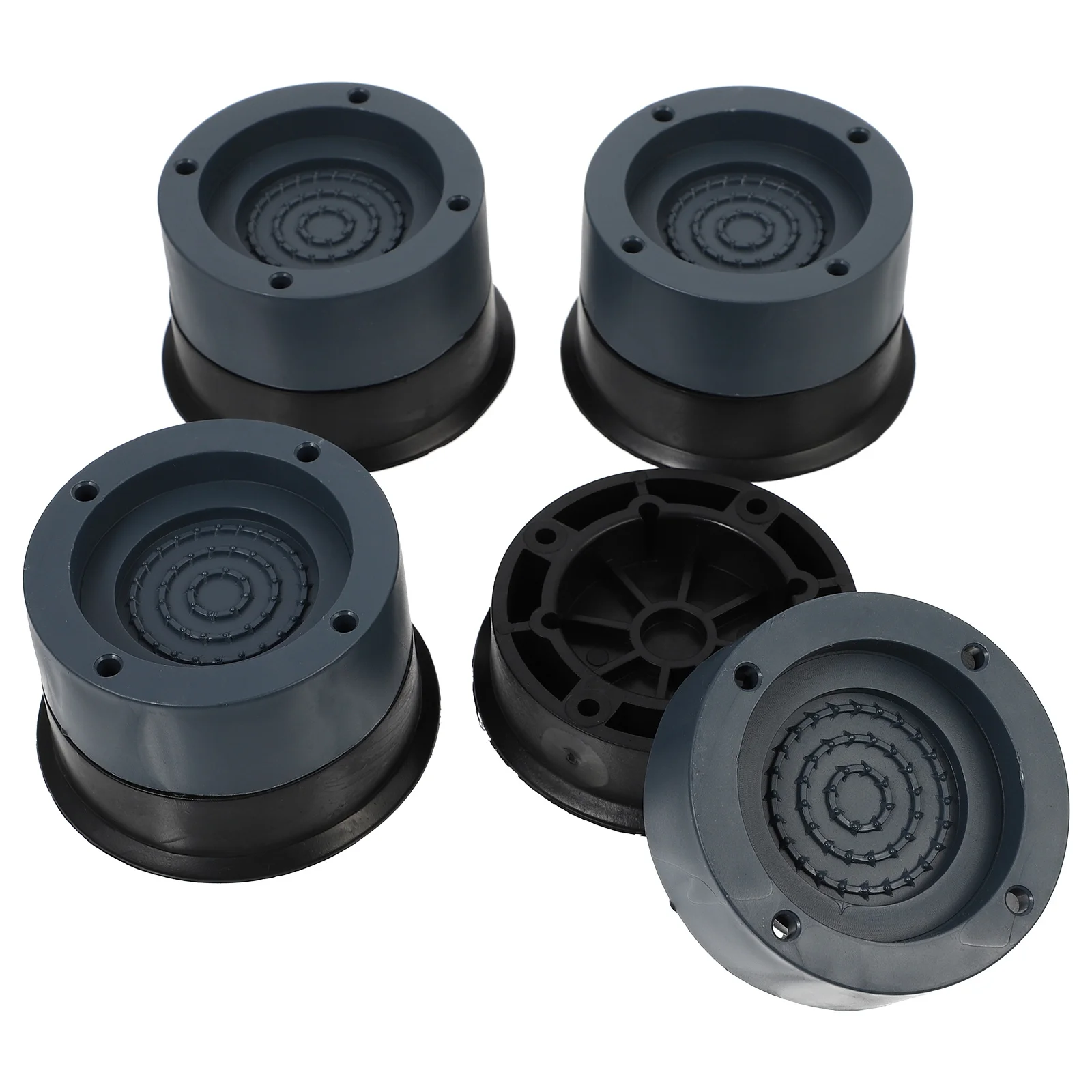 4 قطعة منصات مضادة للانزلاق غسالة دائم عدم الانزلاق وسادة القدم مثبت للصدمات منع الاهتزاز الحد من الضوضاء