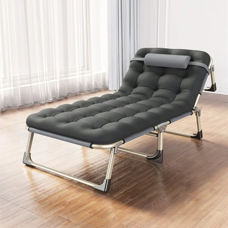 Foldable Single Bed Multifunction Office Nap Lounge Military Cot Sofa Bed Home Use Foldable Single Adult Bed Bed Modern Folding