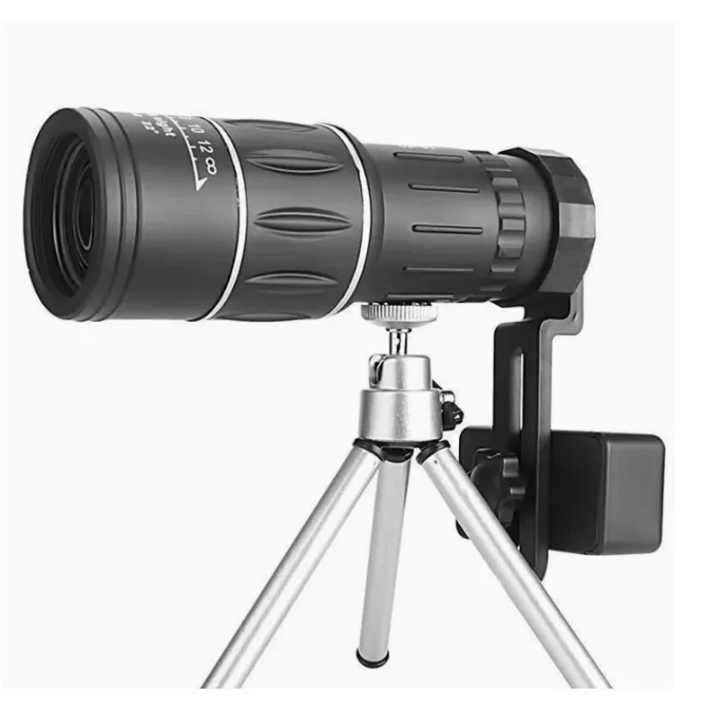 

Монокулярный телескоп 16X52 с высоким увеличением, BAK4, высокой четкостью изображения, подключаемый к мобильному телефону