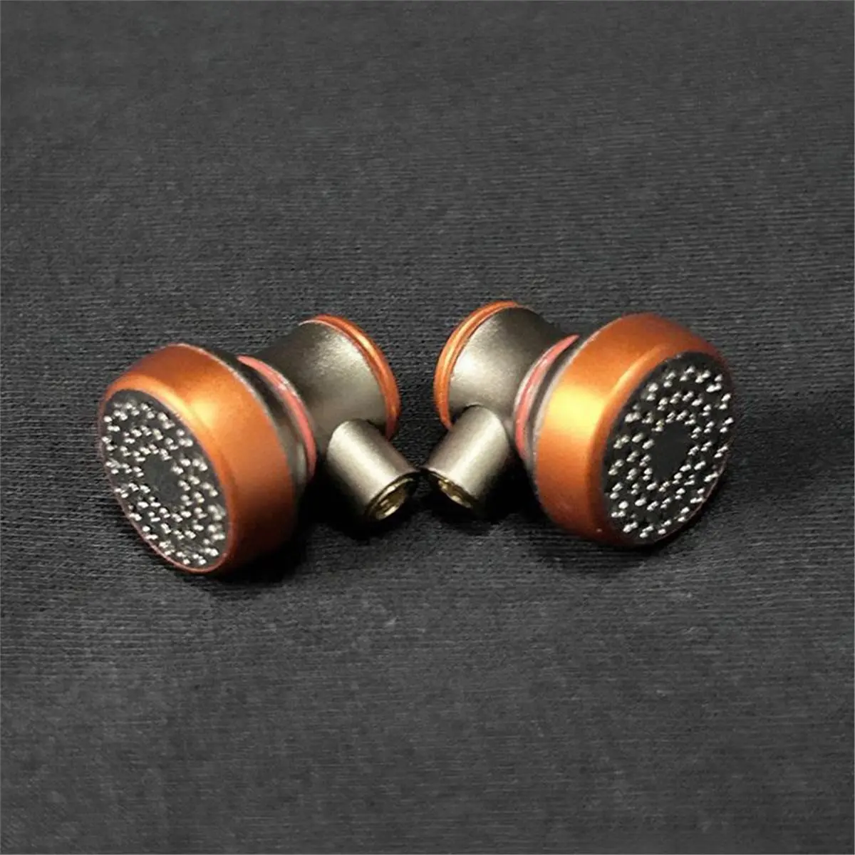 update. 14.2mm HIFI Dual Dynamic Driver Only Earbuds Flat Head Earbuds Hi-Fi IEM Headphone