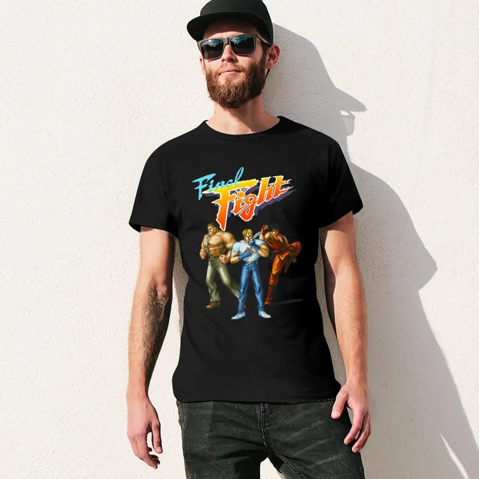 FINAL FIGHT CD T-Shirt Blouse sports fans tshirts for men