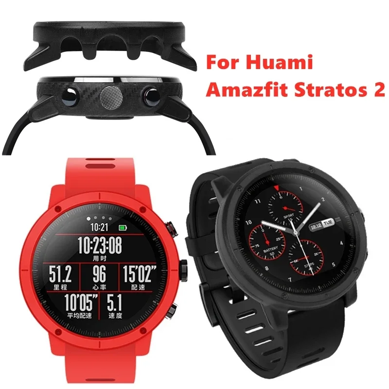 Huami Amazfit Stratos Smart Watch 2/2S Slim PC Case Cover Screen Protective Shell Smart Bracelet Band Accessories(No Bracelet)