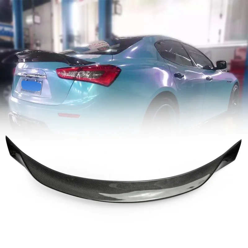 Rear Duckbill Spoiler for Maserati Ghibli  - ASpec Style Aero Performance Accessory