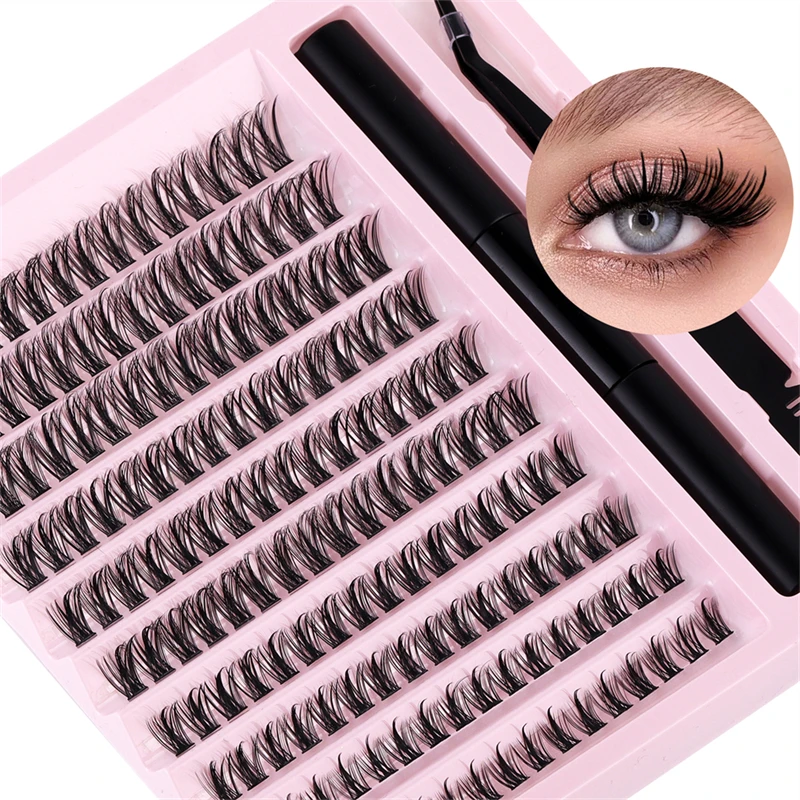 5D 열 줄 독특한 곡선형 삼단계 간편 세그먼트 눈썹 적용 두꺼운 짙은 초보자 친화적 메이크업 스타일