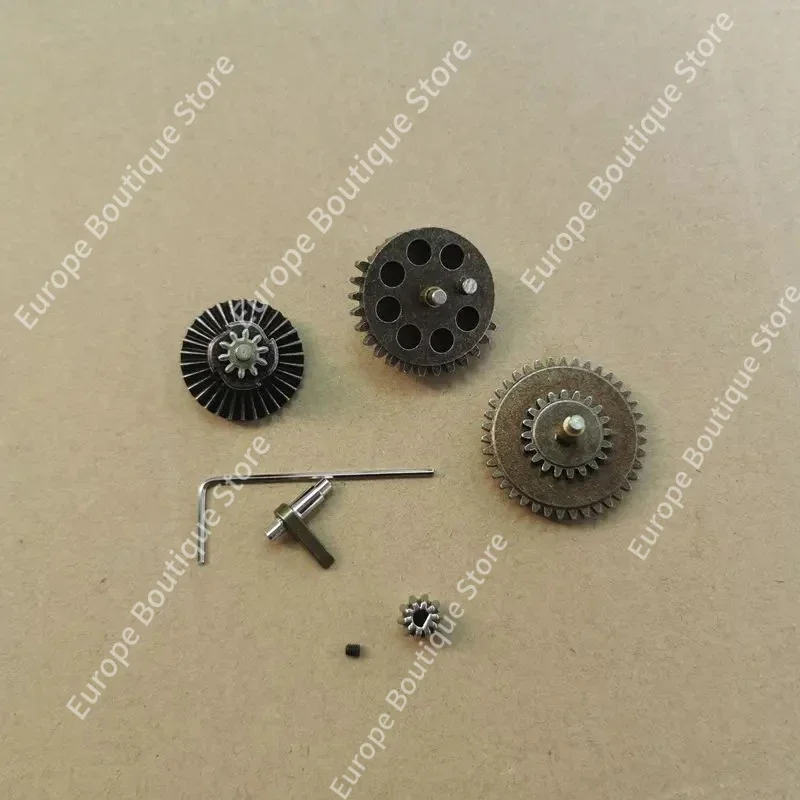 Heavy Duty Metal Gear Set, All-purpose Gearbox Sector Gear Repair Parts, Soft Toy Modification Tactical Accessories