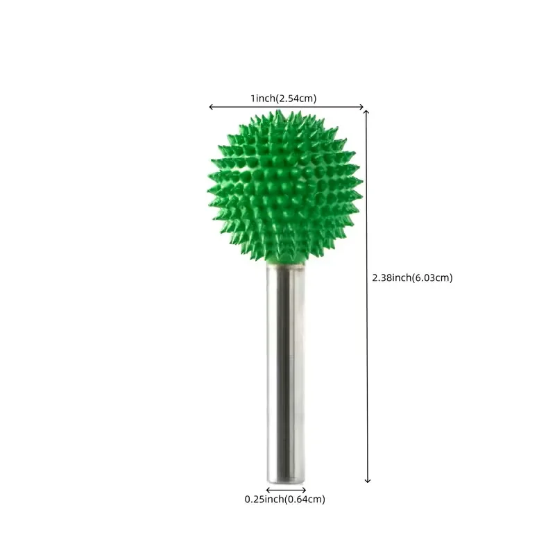 Extreme Coarse Nose Rotary Burr 1⁄4" Wood Rasp Bit for Drill-Bosch Foredom DeWalt Milwaukee Tools- Abrasive Tungsten Carbide image 3