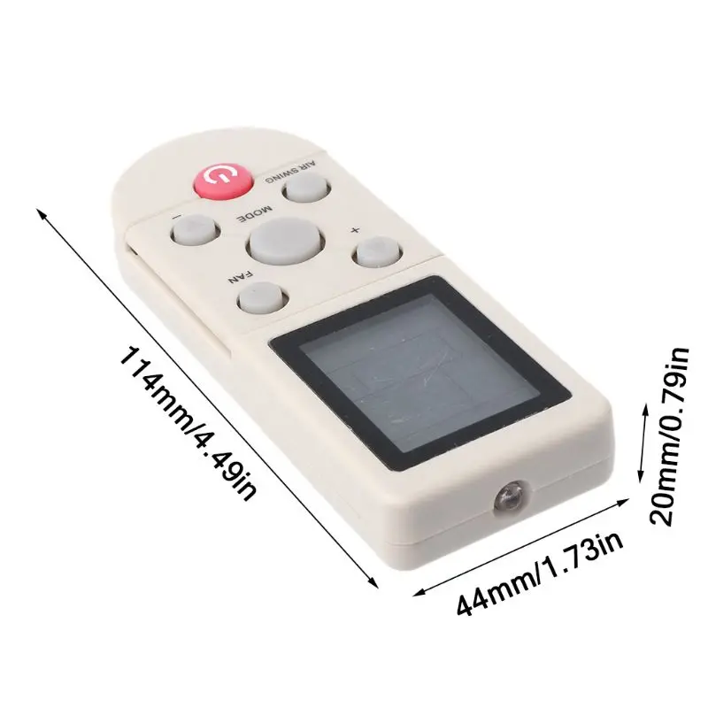 Universal Air Conditioner Remote Control Controller Replacement for AUX YKR-F Dropship