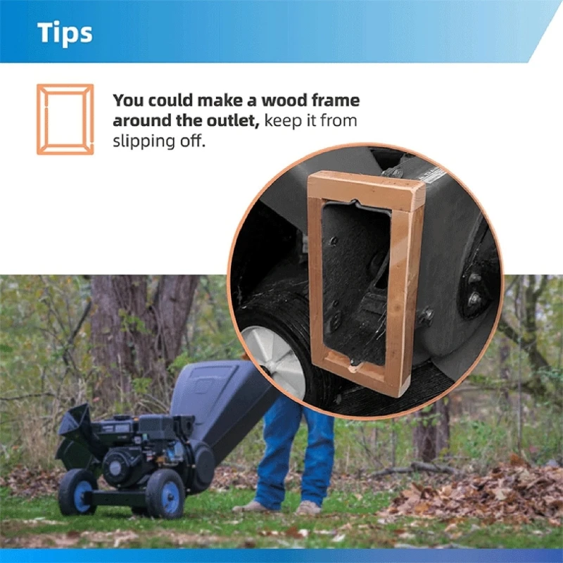 Reusable Tractor Leaf Bag Collection Systems Leaf Bag Electric Shredders Drawstring Bag Leaf Shredders Collection Bag Dropship