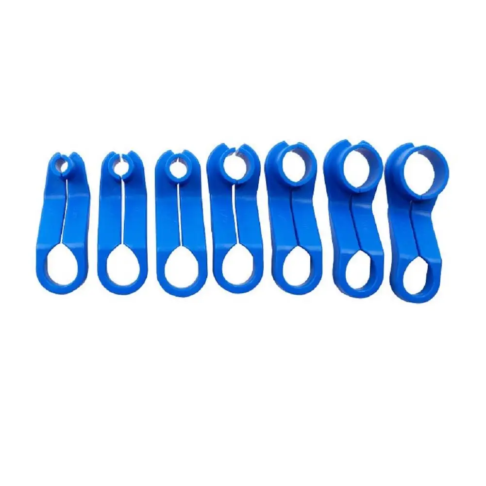 7 Pcs  Automobile Air-conditioning Oil Pipe Disassembly Kit Multiple Sizes Pipe Clip Removal Tool Car Fuel Line Disconnect Tool