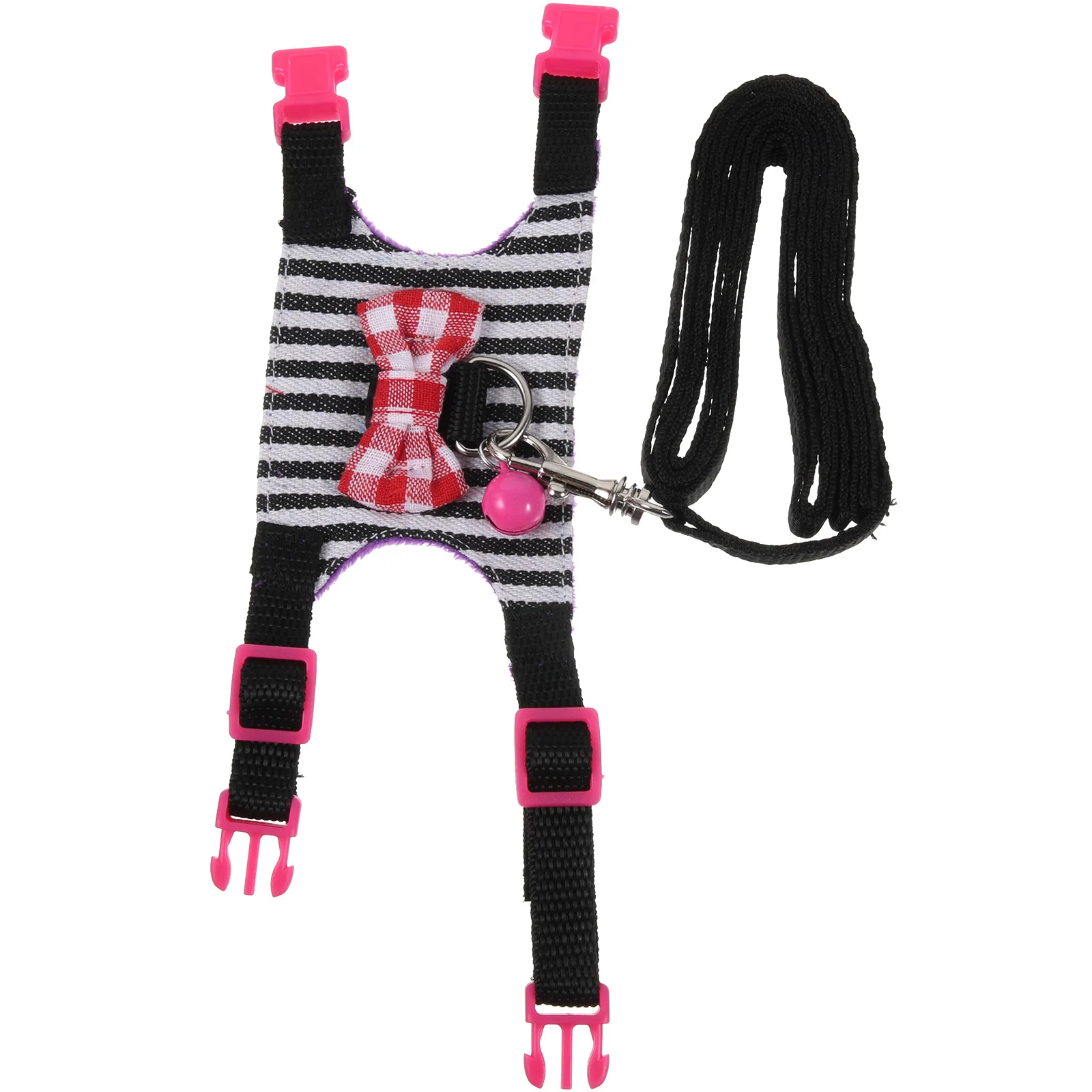 

Pet Strap Suit Bunny Leash Squirrel Harness Small Animal Denim Walking Rope Fashionable Material Safe Wear Outdoor Holidays