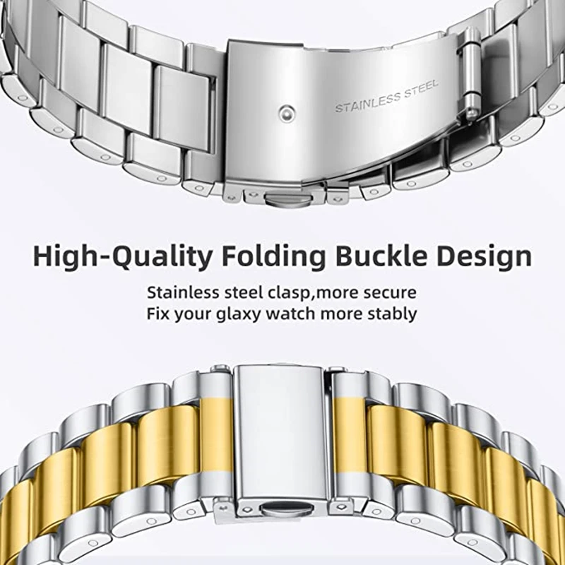 for Samsung Galaxy Watch 4 6 Classic 5 Pro Strap 44mm 40mm 45mm 42mm 46mm 43/47mm Case+Metal Bracelet Galaxy Watch 3 45mm 41mm