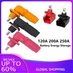 Battery Energy Storage Connector 120A 200A 350A Quick Plug Terminal Flame Retardant High Quality Copper Photovoltaic Inverters