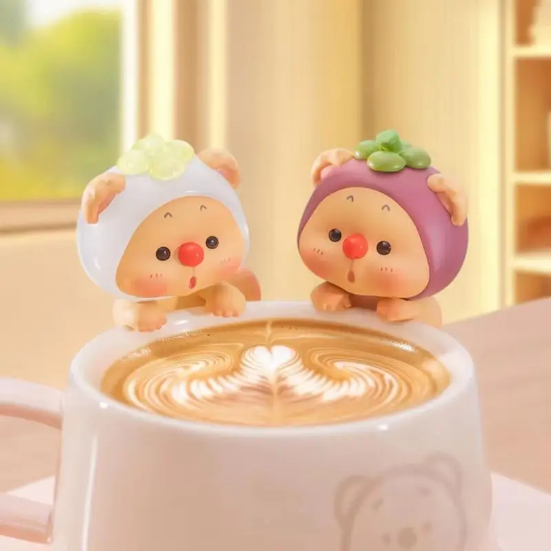 

Authentic New Oyo Bear Cub Fruit Power Party Series Mini Blind Box Cute Children'S Fun Cute Grain Cartoon Trendy Play Ornament