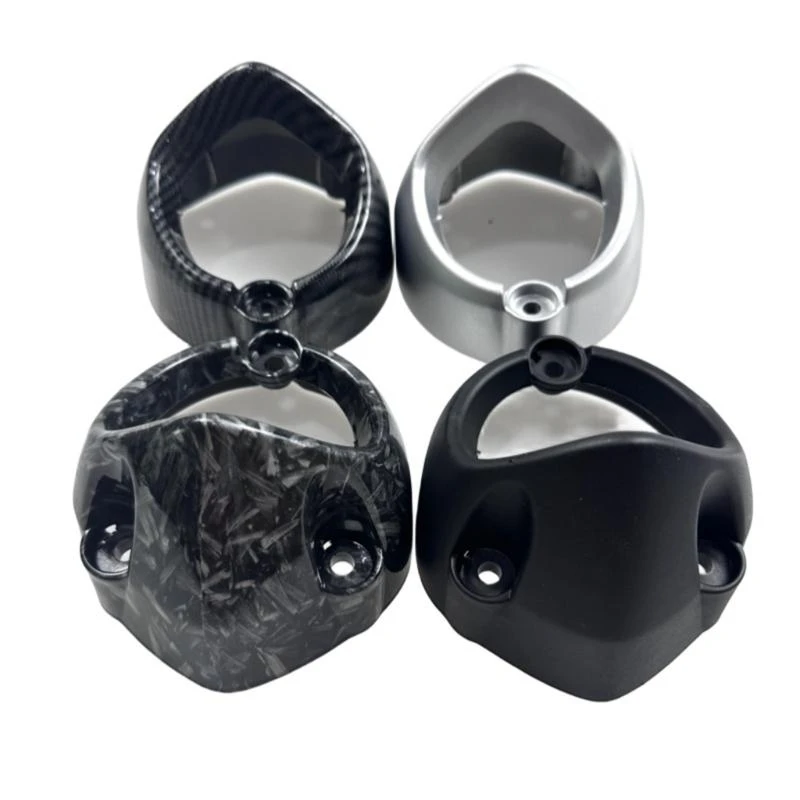 Universal Fit Exhaust Pipe Protections ABS Carbon Fiber Heat Exhaust Cover Simple Installation for Y15ZR