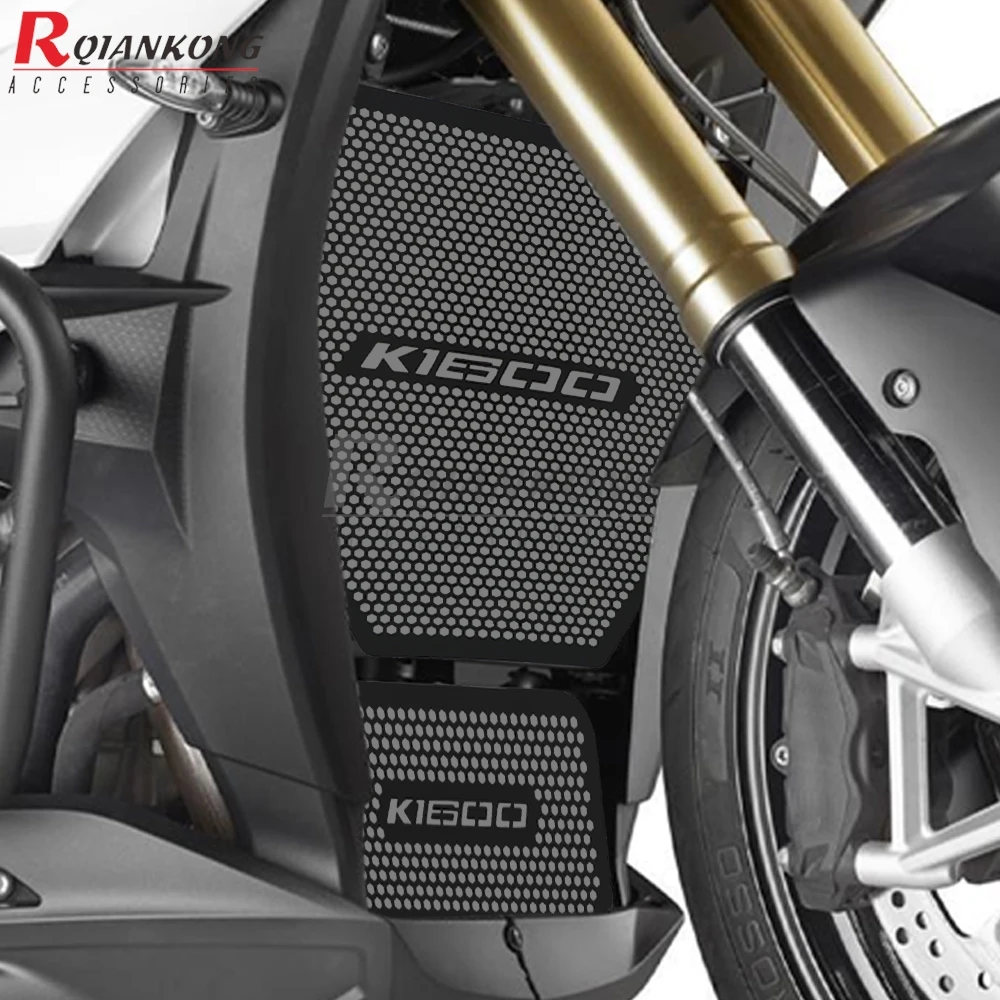 Moto For BMW K1600GTL EXCLUSIVE 2013 2014 2015 2016 K1600 BAGGER 2017 2018 2019 2020 2021 2022 2023 Radiator Grille Guard Covers view 2