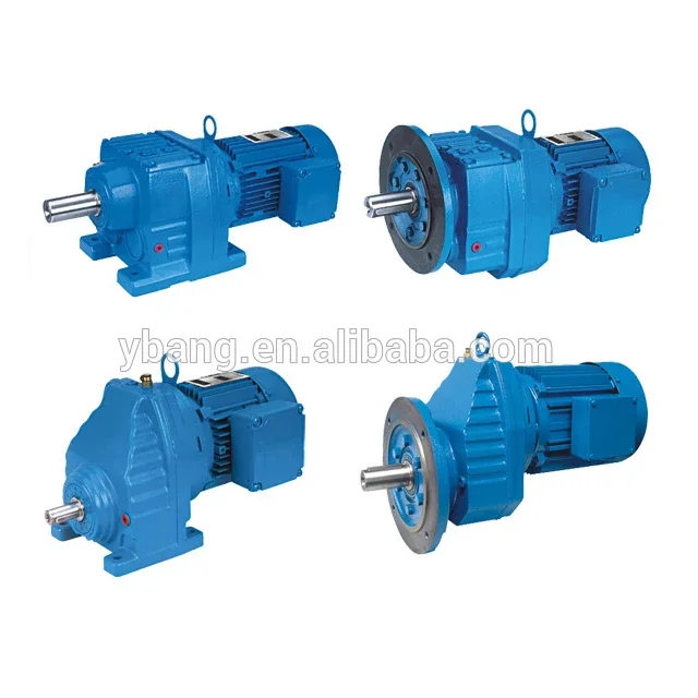 R series Different Types Helical Gear Reducer