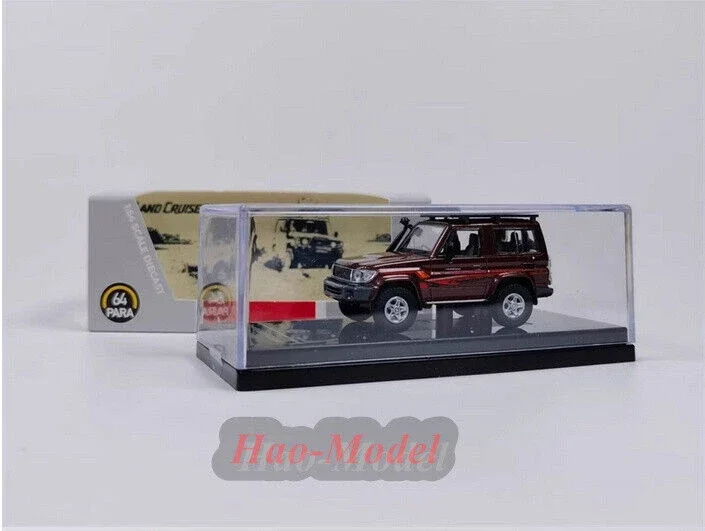 PARA 1:64 For Toyota Land Cruiser LC71 Alloy Diecast Car Model Toys Boys Birthday Gifts Hobby Display Collection Simulation