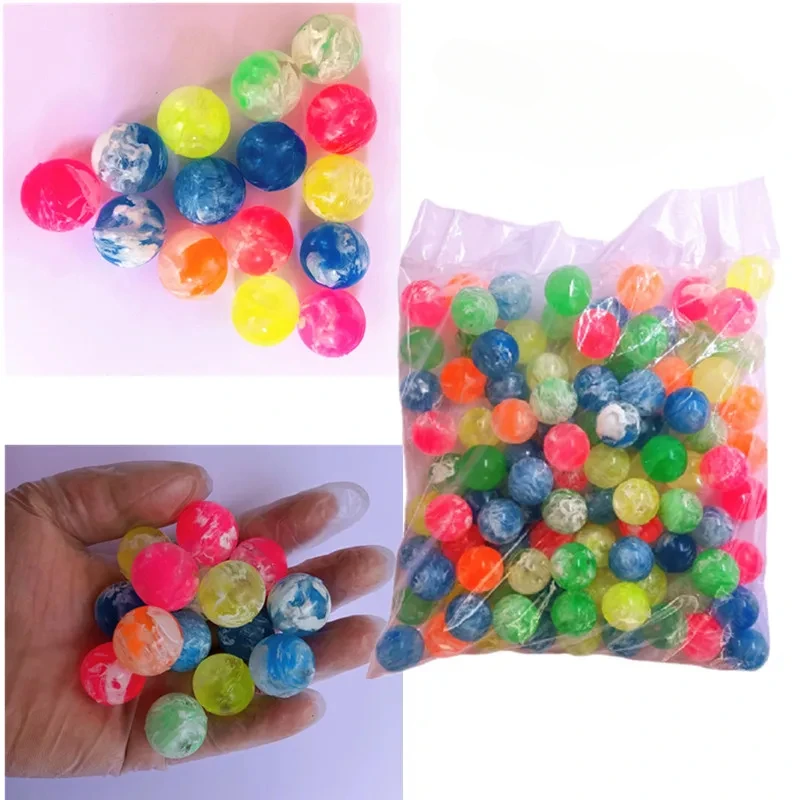 IkBaby-Balle rebondisnoyaux en caoutchouc pour enfants, 19mm, jouet amusant, saut IkMini, sports de plein air, cadeaux pour garçons et filles, 1PC