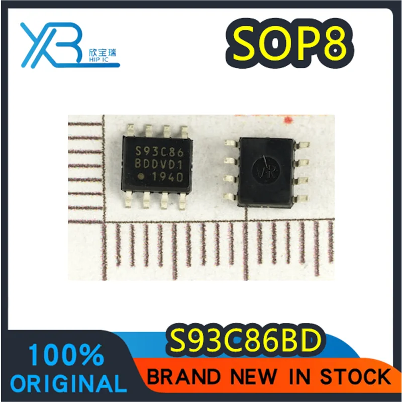 

(10/100 pieces) S93C86BD S93C86 SOP8 brand new original car instrument storage chip spot delivery fast