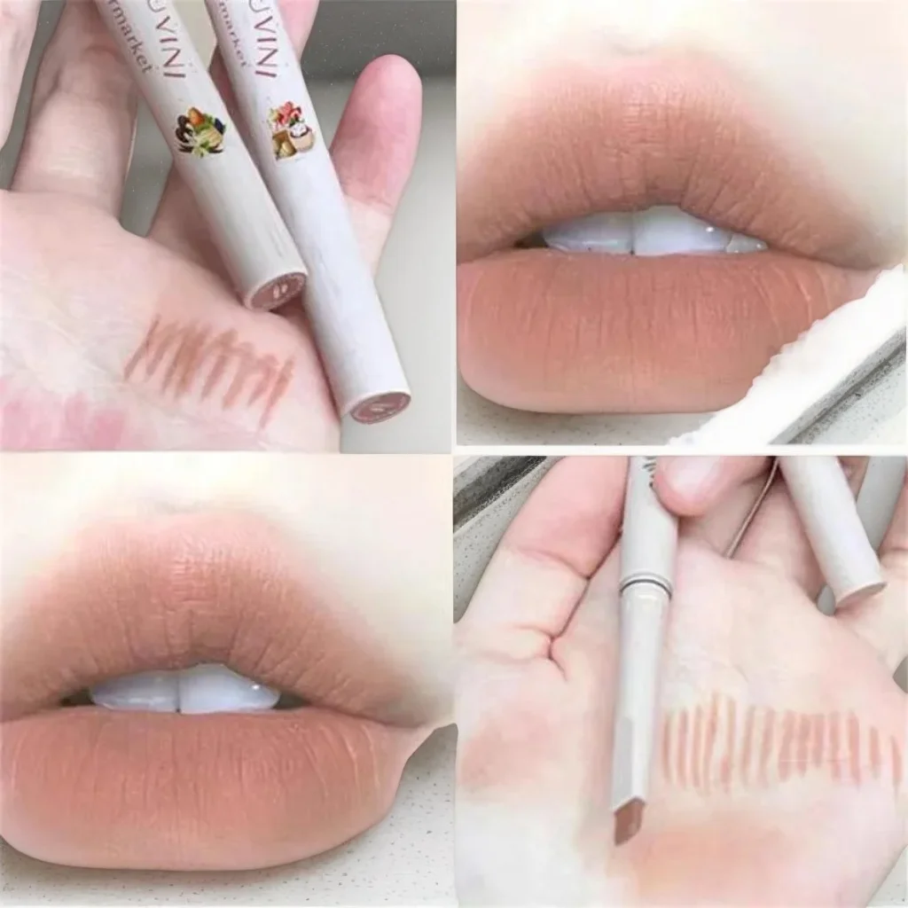 ​ ​ ลิปไลเนอร์เนื้อแมท - เนื้อกำมะหยี่ กันน้ำและกันเหงื่อ ให้สีติดทนนาน (ของขวัญวันวาเลนไทน์) ​ ​