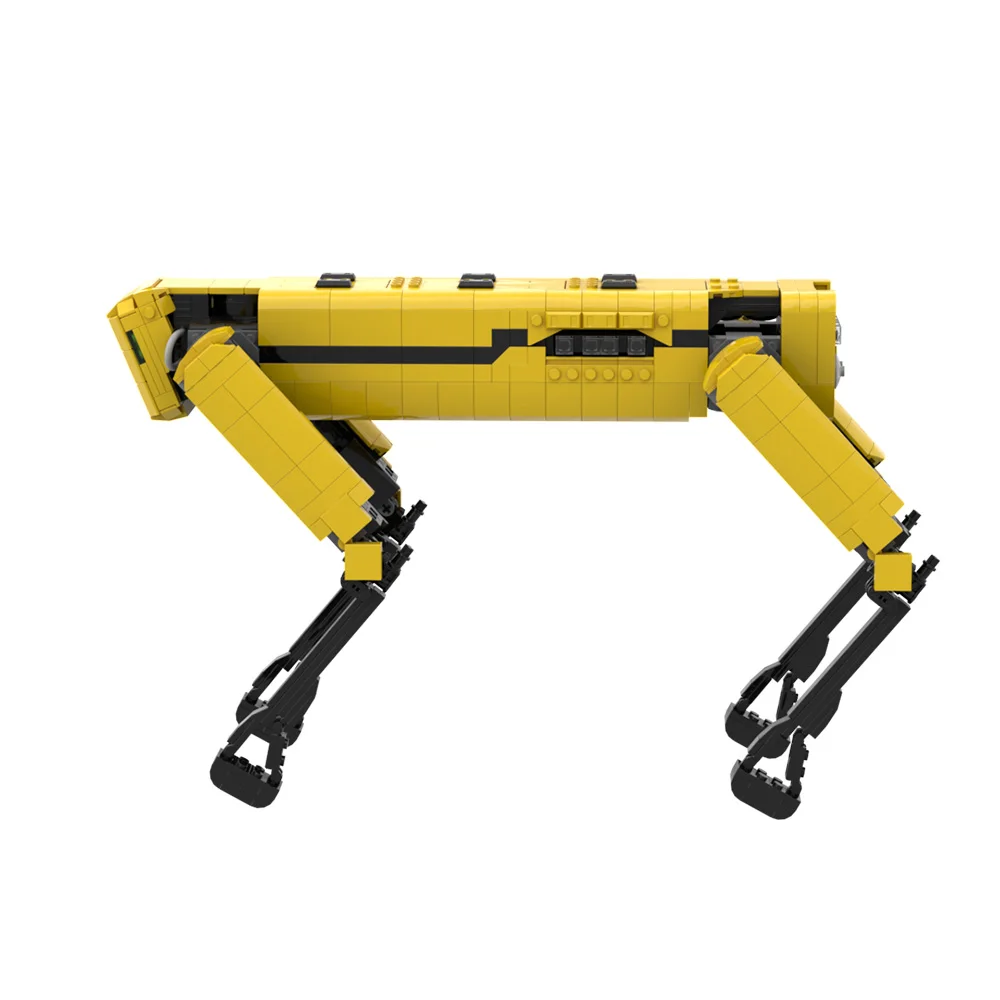 MOC-184652 Boston Dynamics Spot Robot Model Bricks Robot Action Figures Building Blocks Decoration Assembly Toy Kid Gift ﻿