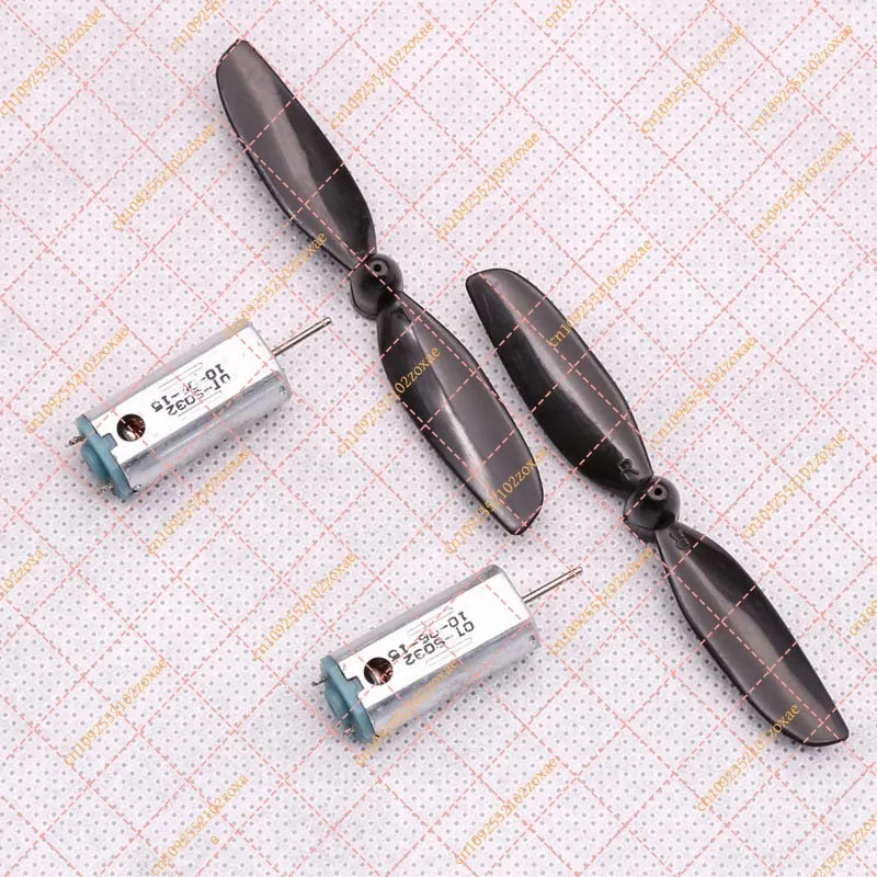 2pcs N50 Motor with Propeller DC 2V-4.2V 3V 3.7V 18000RPM Mini Electric Engine High Speed DIY Aircraft RC Drone Kids Toy
