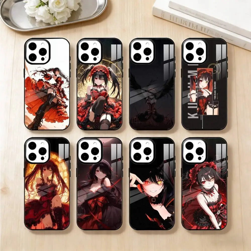

Date A Live T-Tokisaki K-Kurumi Phone Case For iPhone 17,16,15,14,13,Pro,Max,Plus,Magnetic For Magsafe Wireless Charging