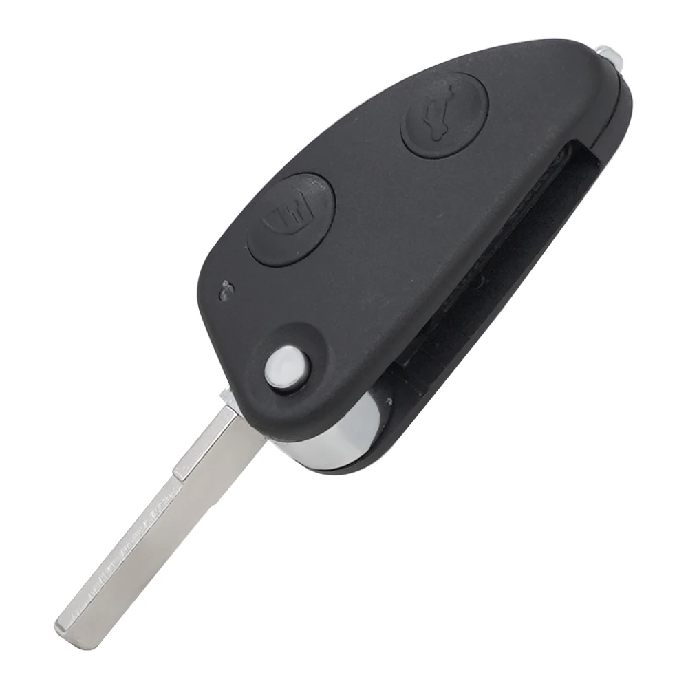 XNRKEY 2/3 pulsante chiave auto a distanza ID48 Chip 433Mhz per Alfa Romeo 147 156 166 GT sostituzione Flip Key Fob con lama SIP22 non tagliata