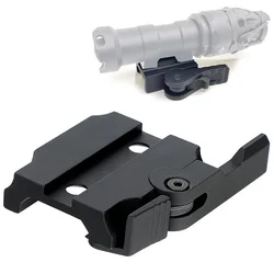 Tactical QD Autolock Quick Release Mount Adapter Compact Red Dot Scope 21mm Picatinny Base