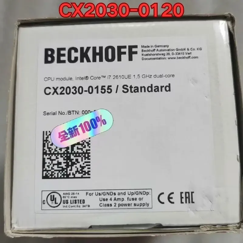 

New PLC module CX2030-0155