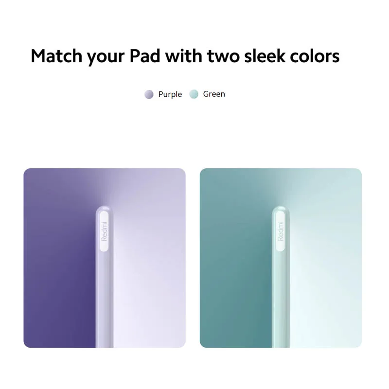 قلم Xiaomi Redmi Graffiti Stylus بدون شحن ولا يزوج مناسب لجهاز Redmi Pad SE Tablet تعلم رسم قلم شاشة اللمس