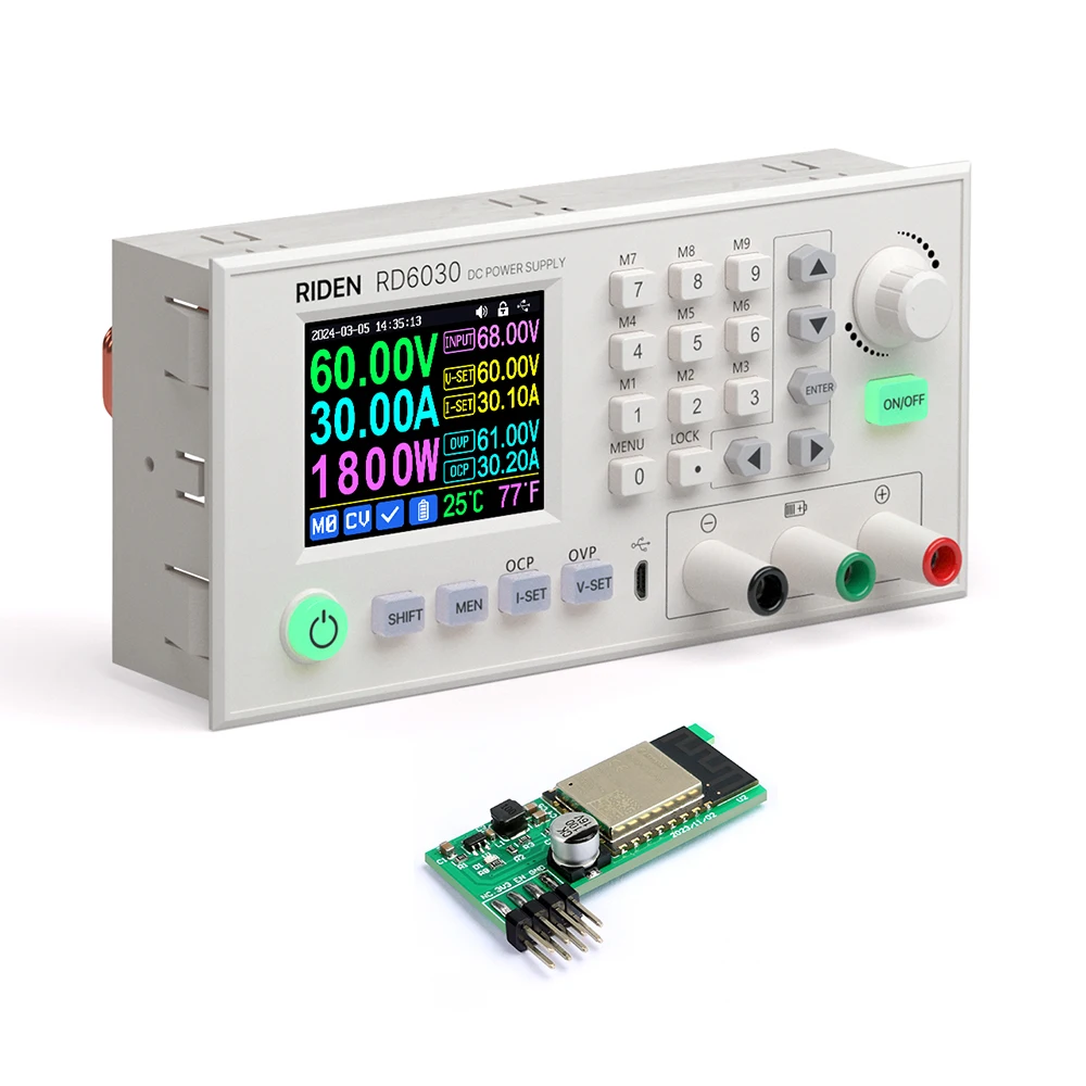 

6030W 60V 30A DC DC Voltage Step-down Stabilized Lab Power Supply Module Buck Adjustable Converter Battery Charging Model