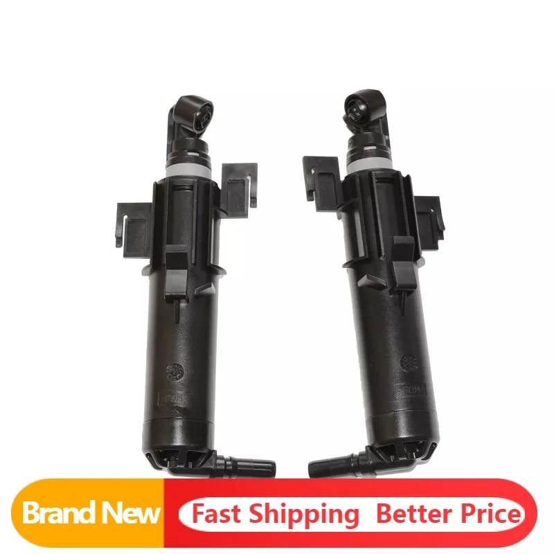 

2PCS Headlight Washer Nozzle For Audi A4L 2009 2010-2016 8KD955101 8KD955102 Head Lamp Washer Stroke Piston