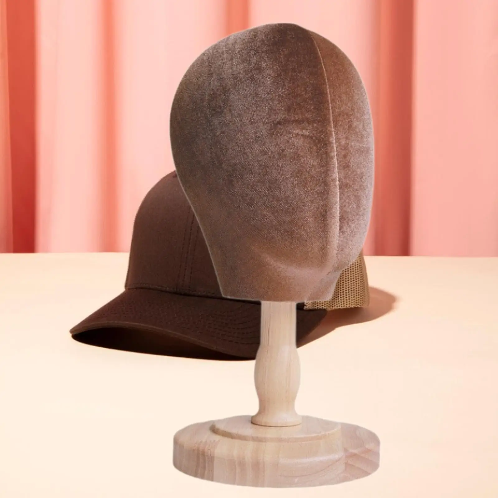 Tête de mannequin portable multi-usage, présentoir de casquette, affichage de beauté robuste