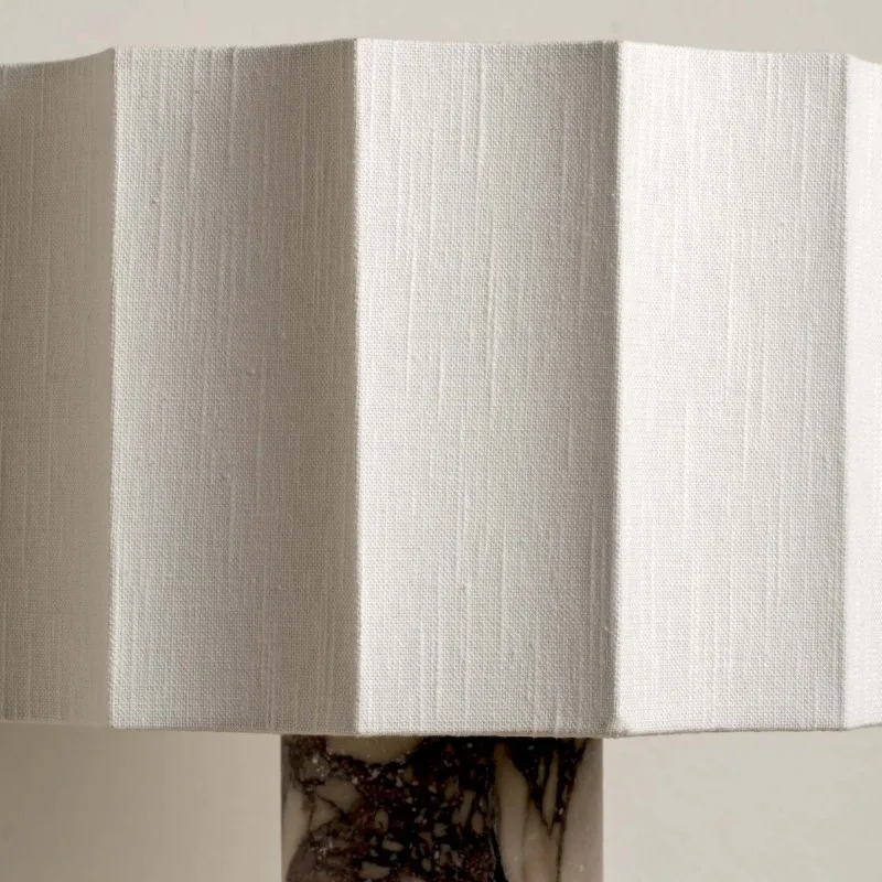 Marble table lamp simple designer creative living room bedside bedside ambient light