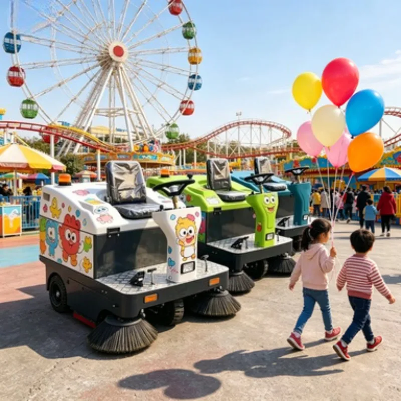 

Compact Electric Road Sweeper Low Noise High Efficiency Street Sweeper Truck for Urban Property