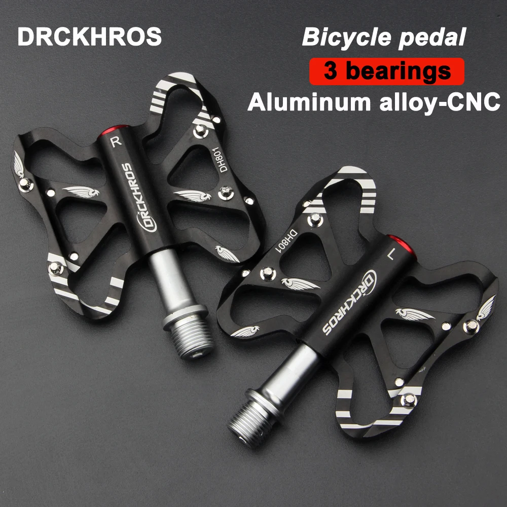 3 Bearings Ultralight Bicycle Pedal CNC Aluminum Alloy Anti-slip CNC BMX MTB Bike Pedal bicicleta Utral Sealed Accessories