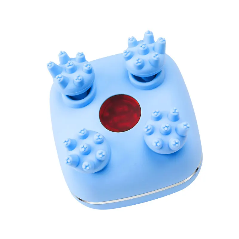 Nieuwe collectie 190g lichtgewicht elektrische mini-hoofdhuidmassage, draagbare waterdichte aangedreven hoofdhuidmassager