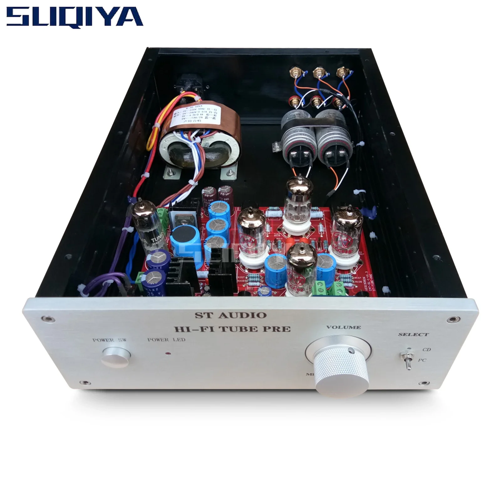 Suqiya-american CAT KING-preamplificador de tubo de CAT-SL1 6Z4 ECC82 ECC83S 6922 12AU7 12AX7, preamplificador de Audio HIFI